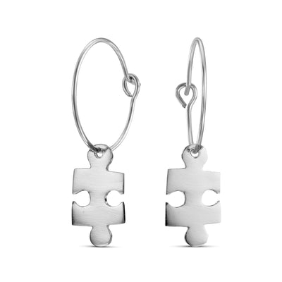 Puzzle earrings